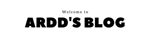 Ardd's Blog